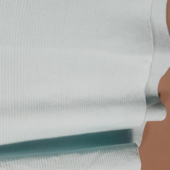 Croft & Barrow Light Blue Ribbed Sweater XXL - Picture 4 of 6